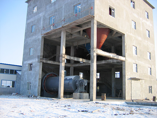 德國某公司采購一套球磨分級生產線