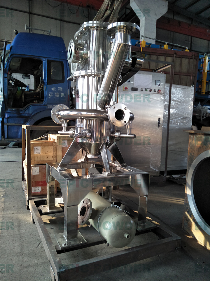 量產型圓盤式氣流磨