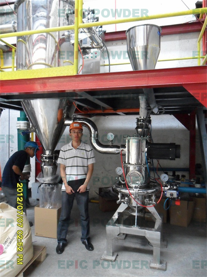 大型圓盤式氣流磨