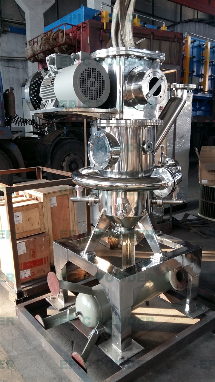 實驗型扁平式氣流磨