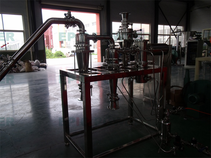 小產量氣流磨粉機