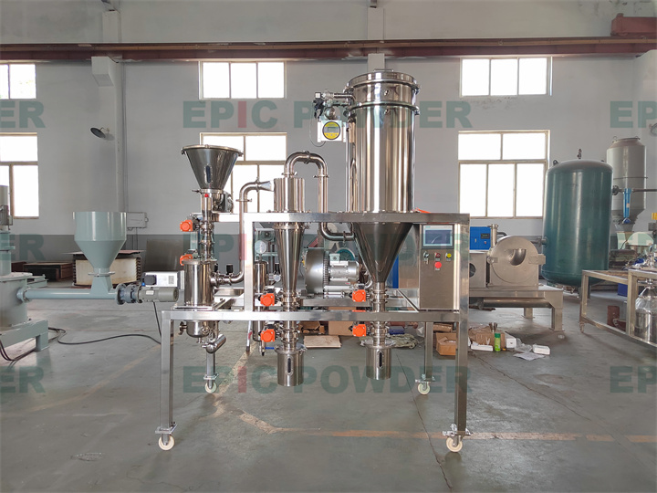 小型扁平式氣流粉碎機